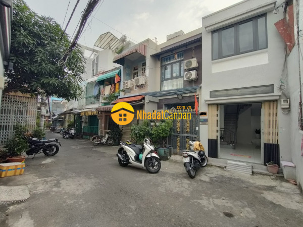 Quận 6 hồng bàng hẻm ô tô nhà mới 3 tầng