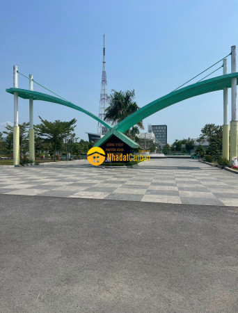 Đất mặt tiền phường 3 thành phố vĩnh long ngay công viên đài truyền hình